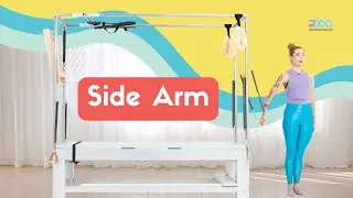 Side Arm with Roll Back Bar on the Cadillac or Tower | Online Pilates Classes