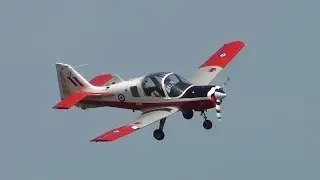 Scotttish Aviation Bulldog at Abingdon 4th May 2014