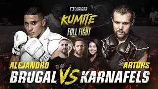 KUMITE FULL FIGHT с Алексом Вендлингом | Алехандро Бругал против Артурса Карнафельса