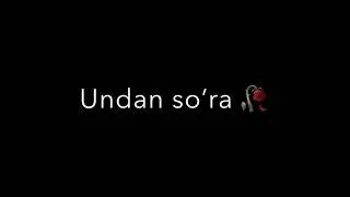 Soğinganingda meni osmonga qara