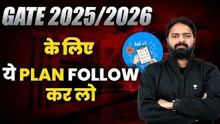 GATE 2025/2026 Complete Roadmap | Time Table | Best Books | Notes
