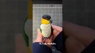 Bird Sculpt #art #artist #artwork #craft #crafts #clay #polymerclay #custom #birds #bird #caique