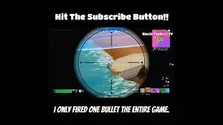ONLY TAKES ONE BULLET!! #Fortnite #ttvkingofthebots @KingOfTheBotsTV