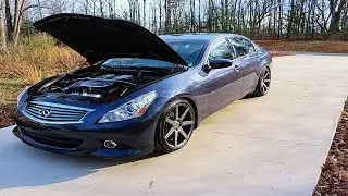 G37 Sedan First Drive 285 Tires 20