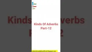 Adverbs Of Place ll Kinds Of Adverb Part-12 ll Shorts ll English Grammar