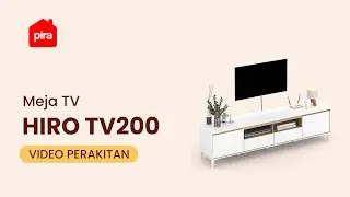 Tutorial Perakitan PIRA METROPOLIS OX - HIRO TV200 Meja TV / Rak TV