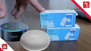 Sonoff Basic beszerelés és integráció Goggle Home, Amazon Alexa