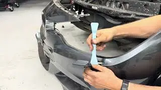 BMW 3 4 Series F30 F31 HID Headlamp Headlight Washer Cover Removal & Replacement
