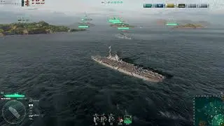 World of WarShips | WESER | 153K DMG | DEFENSE OF NAVAL STATION NEWPORT MODE