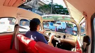 Andando de Fusca - pequeno passeio de Fusca por ruas do sub&uacute;rbio do Rio de Janeiro