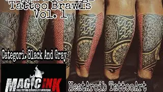 Magic Ink Magz Tattoo Brawls Vol. 1 Line Mandala Geomatric