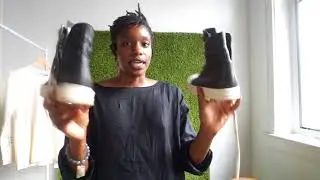 DESIGNER TRY ON HAUL!!! MY FIRST PAIR OF RICK OWENS!