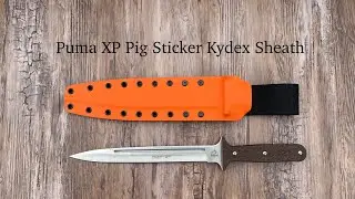 Abfangmesser Puma XP Pig Sticker Kydexscheide
