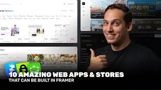10 потрясающих веб-приложений, созданных с помощью Framer (полная демонстрация + ресурсы)
