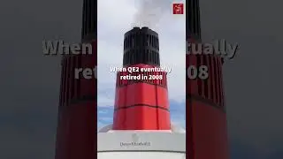 Почему сегодня остался только один океанский лайнер? Queen Mary 2 #шорты