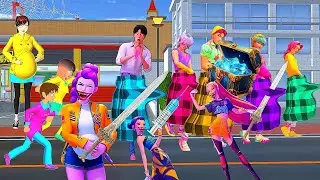 Yuta Mio Panik Saja Boys Takut Disunat Rumi Demon Hunters Jadi Iblis Hamil | Sakura School Simulator