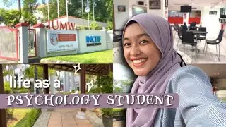 A day as a Psychology Student in Malaysia🇲🇾👩🏻&zwj;⚕️| IUMW | Vlog #66