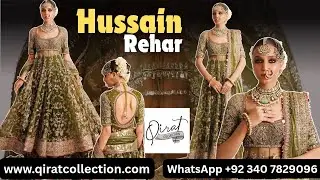 Hussain Rehar &ndash; Bridal Mahandi Wear &ndash; Moong Master Replica #qiratcollection #viral  #dress #video 