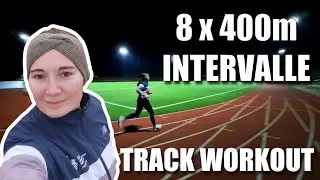 SPEEDWORKOUT als Hobbyläuferin | 400 Meter INTERVALLE auf der Bahn