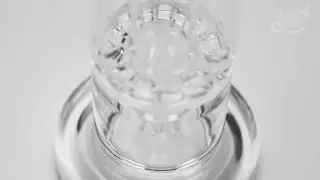Burner Glassworks Showerhead to Rachett Disc Sidecar Bubbler