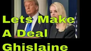 Pardon Time - Donald Trumps DOJ to Meet with Ghislaine Maxwell - Can they Silence Her - Epstein