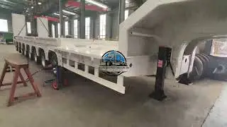 Retractable Flatbed Trailer, Flatbed Trailer, Low Bed Trailer Exporter, China Semi-trailer Factory