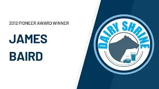2012 Pioneer Award Winner - James Baird