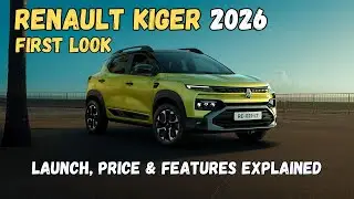 New Renault Kiger 2026 🔥 Budget SUV Gets Big Upgrade!