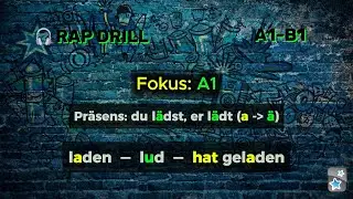 🇩🇪 Strong Verbs &ndash; Ablaut Group A1 (a &rarr; &auml; &rarr; u &rarr; a) | laden &ndash; lud &ndash; hat geladen