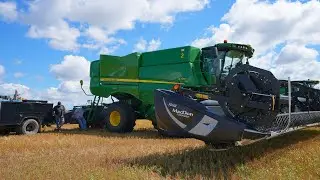 Attempting To Cut Wheat In The Tropical State Of Nebraska