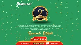 Nilgiris 1 yr Anniversary Promo video | super market | Jofinity soft solution | #digitalmarketing