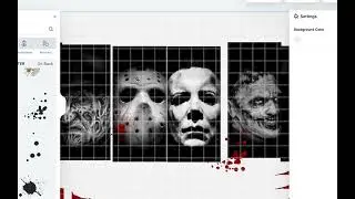 How I Designed a Halloween Slashers T-Shirt Design Using Kittl #kittl #tshirt #halloween