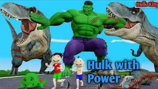 Hulk vs Villain in Village | Emotional Justice Story | AI Hulk Video