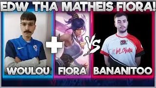 ΕΔΩ ΘΑ ΜΑΘΕΙΣ FIORA! - WOULOU VS BANANITOO!