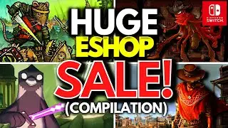 20 НОВЫХ НИЗКИХ ЦЕН В ESHOPE ОГРОМНАЯ РАСПРОДАЖА Nintendo Switch В ESHOPE