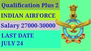 INDIAN AIRFORCE RECRUITMENT 2018