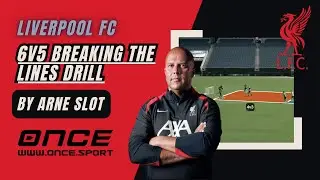 🔴 6v5 Breaking the Lines Drill | Liverpool Training by Arne Slot