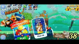 Angry Birds Friends Piggy Tower Mission 37 | Epic Destruction & Perfect Strategy 💥🐷