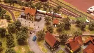 Макет железной дороги. Scale Z 1:220