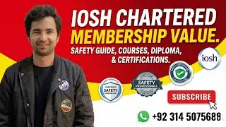 IOSH CHARTERED MEMBERSHIP VALUE #iosh #cmiosh #ioshcharteredmembership #ioshmembership #cmioshvalue