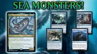 MTG Sea Monsters Deck | Koma EDH Commander gameplay | eedi H Channel