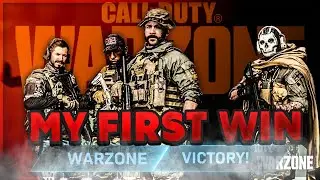 FIRST WIN ON WARZONE - BR QUADS (FULL GAME) CALL OF DUTY