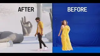 Green Screen Before And After  | vfx breakdown | vfx  tutorial