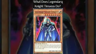 What Does Legendary Knight Timaeus Do?