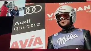Tom Hilde sitt aller siste skihopp RAW Air Lillehammer 13 Mars 2018 og intervju