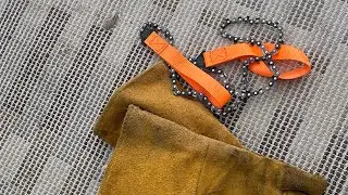 Pocket chainsaw- this thing sucks