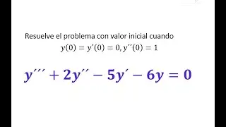 ECUACIONES DIFERENCIALES HOMOGENEAS CON COEFICIENTES CONSTANTES (parte 3) - Profe Chuy
