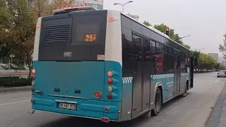 Hatta Yeni giren Bmc Procity.Araç içersinden yolculuk videosu.06 HO 1519