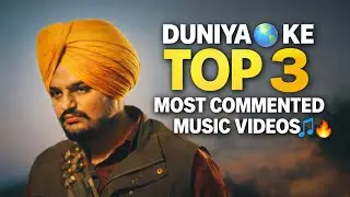 sidhu moose wala Barota Song Top 3 Commented Music Video 🚀