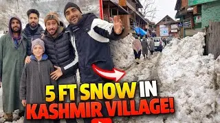 5 Feet Snow in Kashmir Village | Heavy Snowfall Reality